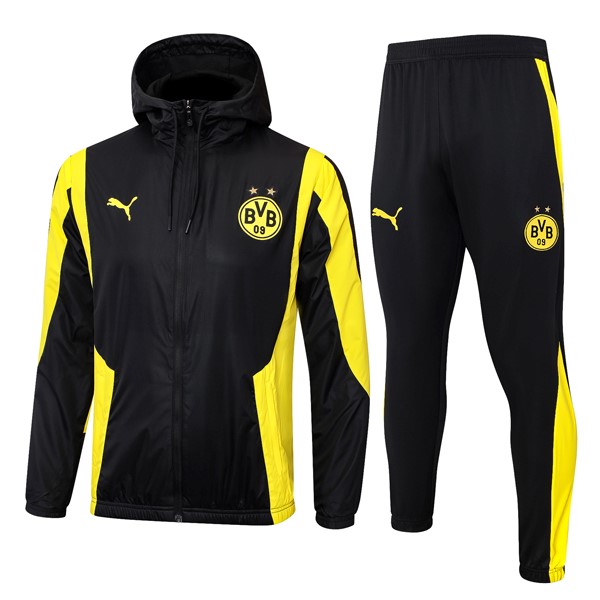 Giacca a vento Borussia Dortmund 24/25 Giallo Nero